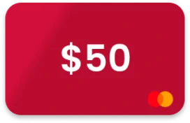 $50 Digital Mastercard®
